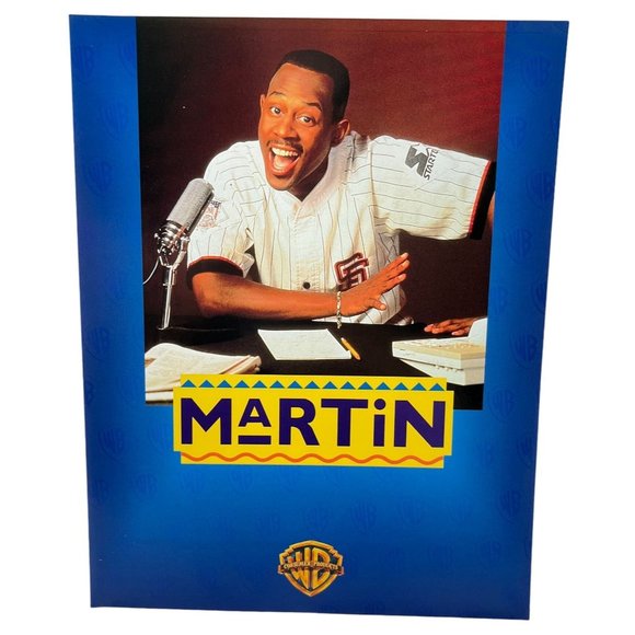 Martin Lawrence TV Show Warner Brothers Consumer Products Advertising Sheet 1994 - Picture 1 of 6